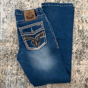 Men's Indigo Bootcut Jeans